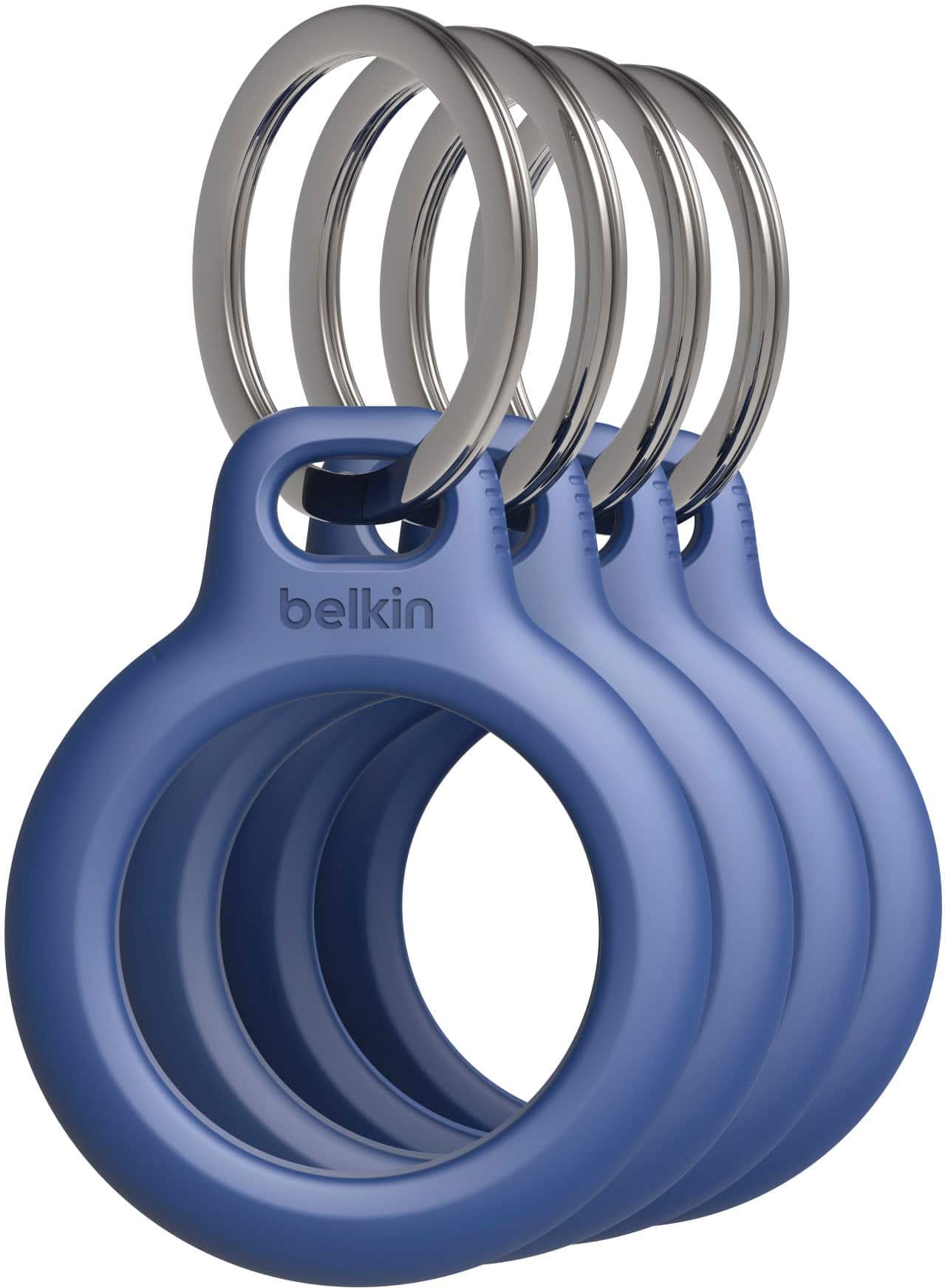 Belkin - Secure holder with Key Ring, Scratch Resistant, Protective AirTag Keychain for Apple AirTag
